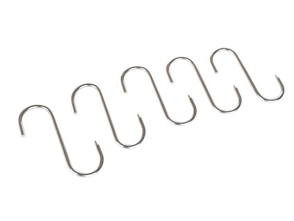 hák řeznický AKCENT 10x6,2cm, pr.4,5mm nerez (5ks)