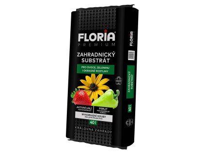 substrát zahradnický 40l FLORIA