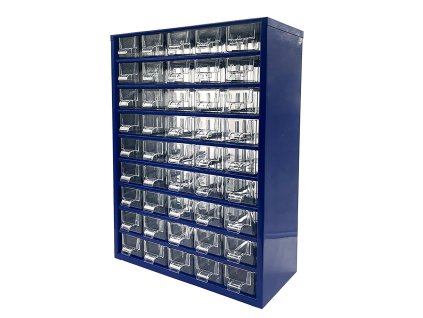 skříňka 1 velikost 45 mal.zásuvek 30,5x46x15,5cm kov.MO