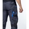 Kalhoty s laclem ARDON®4Xstretch® tmavě šedá (Velikost 40, Barva šedé odstíny)