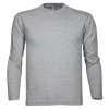 Tričko ARDON®CUBA s dlouhým rukávem šedá melír- baleno po jednom kuse (Velikost M, Barva šedé odstíny)