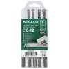 S060226405 Sada vrtaku do betonu SX5 6 0 12 0 mm 5ks STALCO S060226405 0a