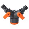 adaptér na kohoutek-rozdělovač 2cestný 1/2" + 3/4"