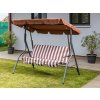 houpačka zahradní PANAMA 170x110x153cm HN/BÍ