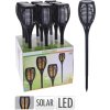 lampa solární v.78cm x pr.12cm, 12LED, PH ČER