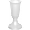 Váza hřbitovní Tereza bílá perleť - těžké dno