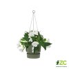 Obal Greenville Hanging Basket závěsný - leaf green 24 cm