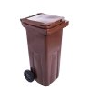 415304 Popelnice plastova 120 l hneda 0z