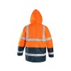 Bunda CXS OXFORD, výstražná, pánská, oranžovo-modrá (Velikost M)