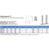 Profil kotevní TT žár. Zn (Varianta 80x60x200x5mm žár. Zn)