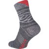 OWAKA ponožky (Varianta OWAKA ponožky šedá/červená č.45/46)
