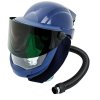 SUNDSTRÖM® SR 588-2 / SR 580 ochranná přilba se zorníkem a 2/3 štít EN 5 H06-8710 (Velikost modré odstíny, Barva modré odstíny)