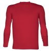 Tričko ARDON®CUBA s dlouhým rukávem červená (Velikost S, Barva červené odstíny)
