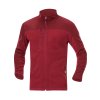 Mikina fleece ARDON®MICHAEL červená (Velikost S, Barva červené odstíny)