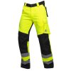 Reflexní kalhoty ARDON®SIGNAL+ prodloužené žluto-černá  - DOPRODEJ (Velikost S, Barva žluté odstíny)