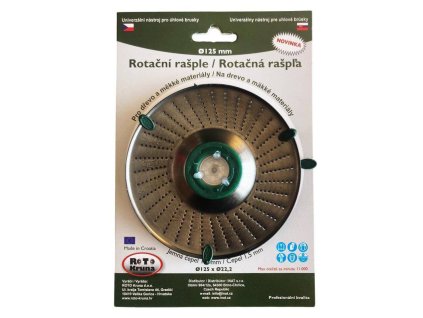 17880 121468 rasple rotacni jemna 125 mm cepel 1 5 mm 0z
