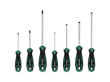 991075 sroubovak sada 7dil phillips ploche blistr stalco