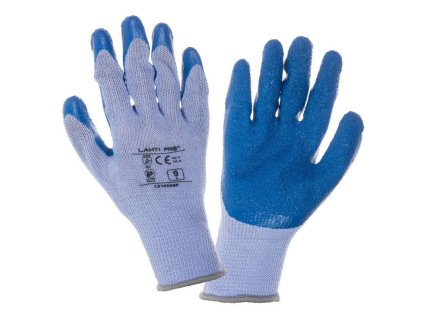 40758 1 l210209p rukavice ochranne latex vel 9 lahtipro 0a