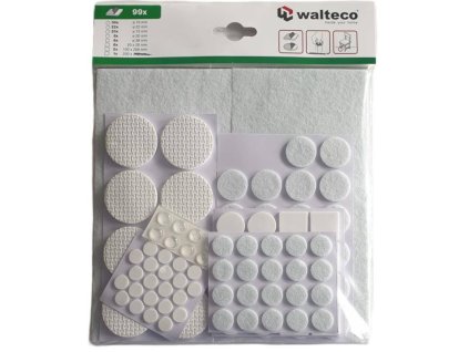 29442 1 148292 sada filcovych eva podlozek a tlumicu dvirek bila 99 ks 0z