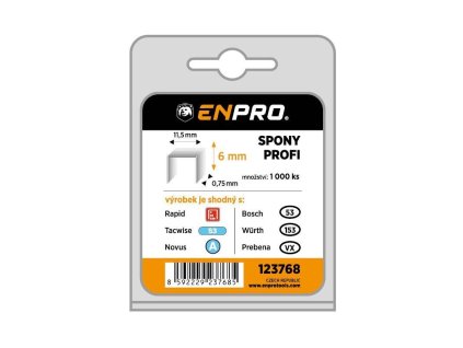 19188 123768 spony profi 530 06 mm 1000 ks enpro 1z