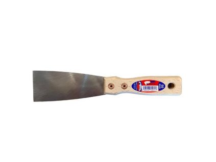 22503 1 spachtle ocel brousena york profi 50 mm drevena rukojet