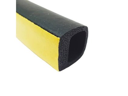 29895 1 tesneni tlt do oken a dveri profil d 40 c 14 x 12 mm cerne 2 x 20 m