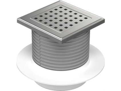 30744 1 149757 vpust podlahova spodni d 50 mm limec nerez ramecek mrizka gate enpro 0z