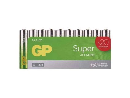 184881 1 108853 baterie gp super aaa lr03 20 ks folie 0a