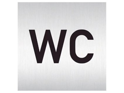 29520 1 148318 znak rozlisovaci wc 60 x 60 mm samolepici nerez 0z