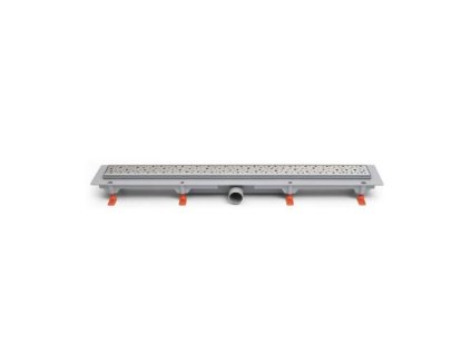 30369 zlab podlahovy linearni 750 mm d 40 mm bocni square mat enpro