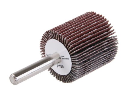 302228 kotouc lamelovy brusny 30x30x6mm p100 stopka