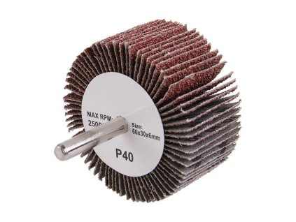 302234 kotouc lamelovy brusny 60x30x6mm p40 stopka
