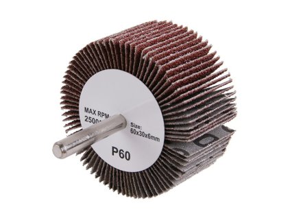 302237 kotouc lamelovy brusny 60x30x6mm p60 stopka