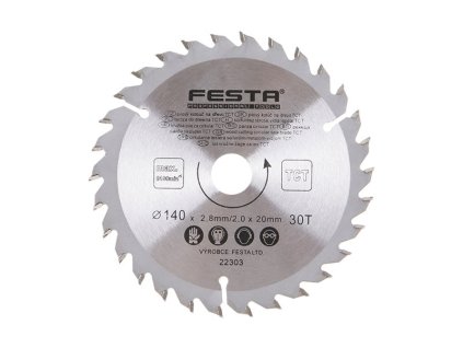 303050 kotouc pilovy festa sk 140 2 8 20mm 30t