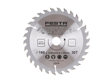 303062 kotouc pilovy festa sk 160 2 8 20mm 30t