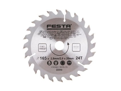 303074 kotouc pilovy festa sk 165 2 8 20mm 24t