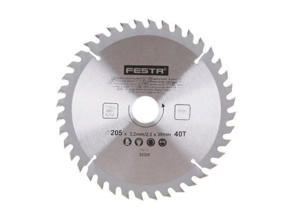 303104 kotouc pilovy festa sk 205 3 2 30mm 40t