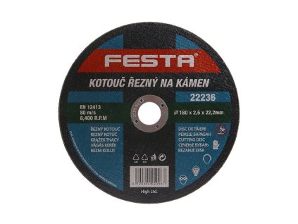 302918 kotouc rezny festa na kamen 180x2 5x22 2mm