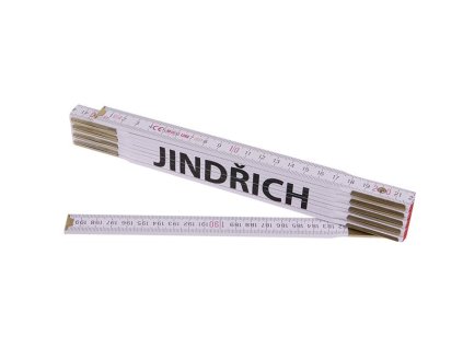 295289 metr skladaci 2m jindrich profi bily drevo