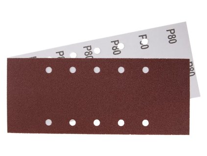302096 papir brusny 115x280mm p80 10otvoru 5ks