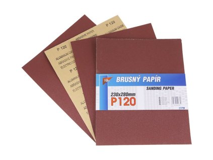 302048 papir brusny 230x280mm p120 10ks