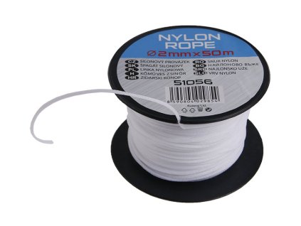 310913 provazek silonovy 2mmx50m bily