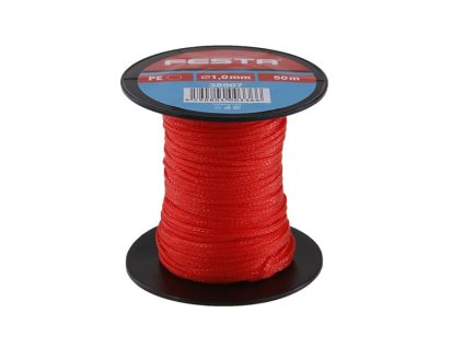 308231 provazek zednicky festa 1mm 50m cerveny