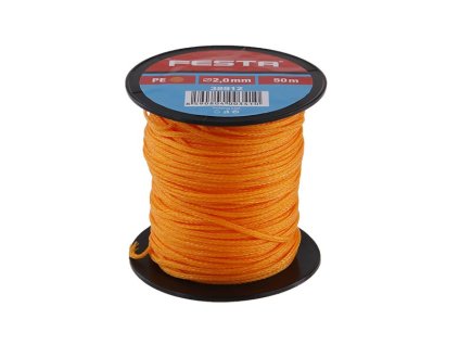308246 provazek zednicky festa 2mm 50m oranzovy