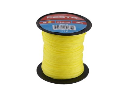 308228 provazek zednicky festa 2mm 50m zluty