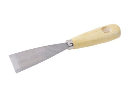 305954 spachtle ocel drevena rucka 40mm