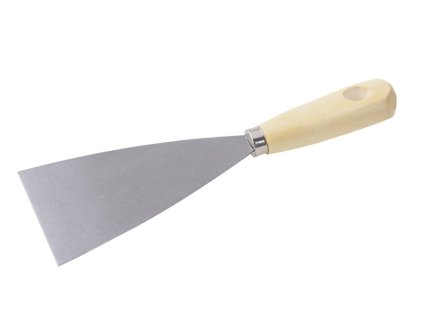 305966 spachtle ocel drevena rucka 80mm