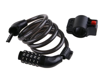 303404 zamek na kolo festa s ciselnym kodem 120cm 10mm