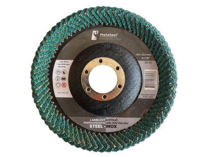 18750 122755 kotouc oboustranny lamelovy brusny profi 125 p40 zirkon 0z