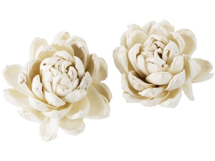 188268 dekorace sola tim gardenia flower 6 cm 2 ks